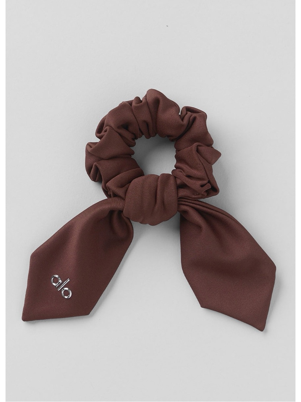 ALO Yoga Airlift Rhythm Scrunchie, brownstone